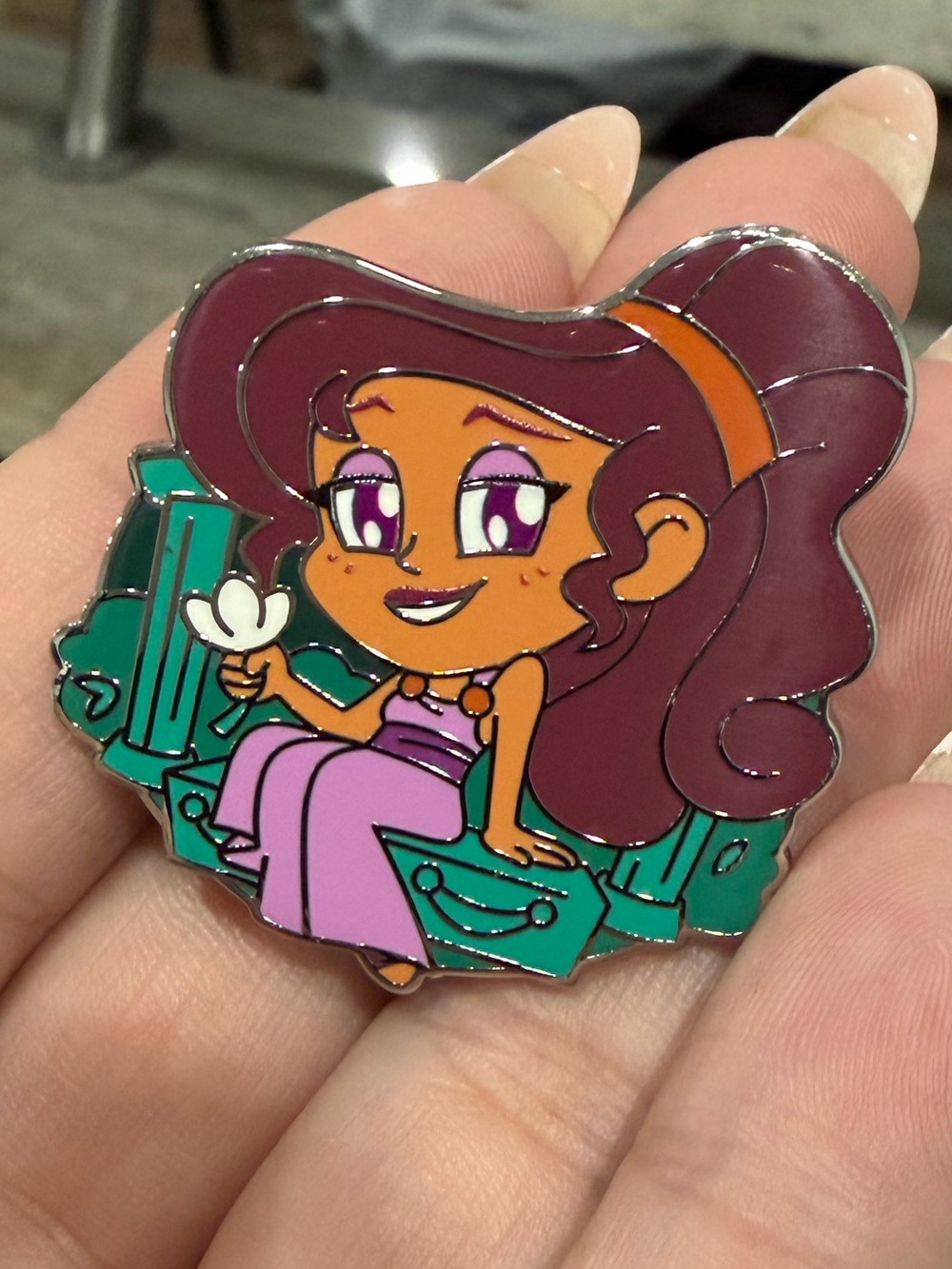 Animated Cuties Disney Pin - Meg